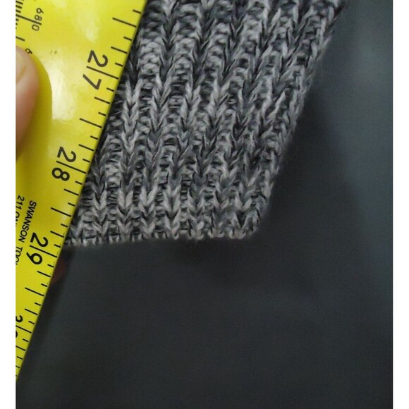 Studio Works Knit Long Sleeve Sweater Color Grey/Black Marbling Womens Size 1X - Picture 9 of 11
